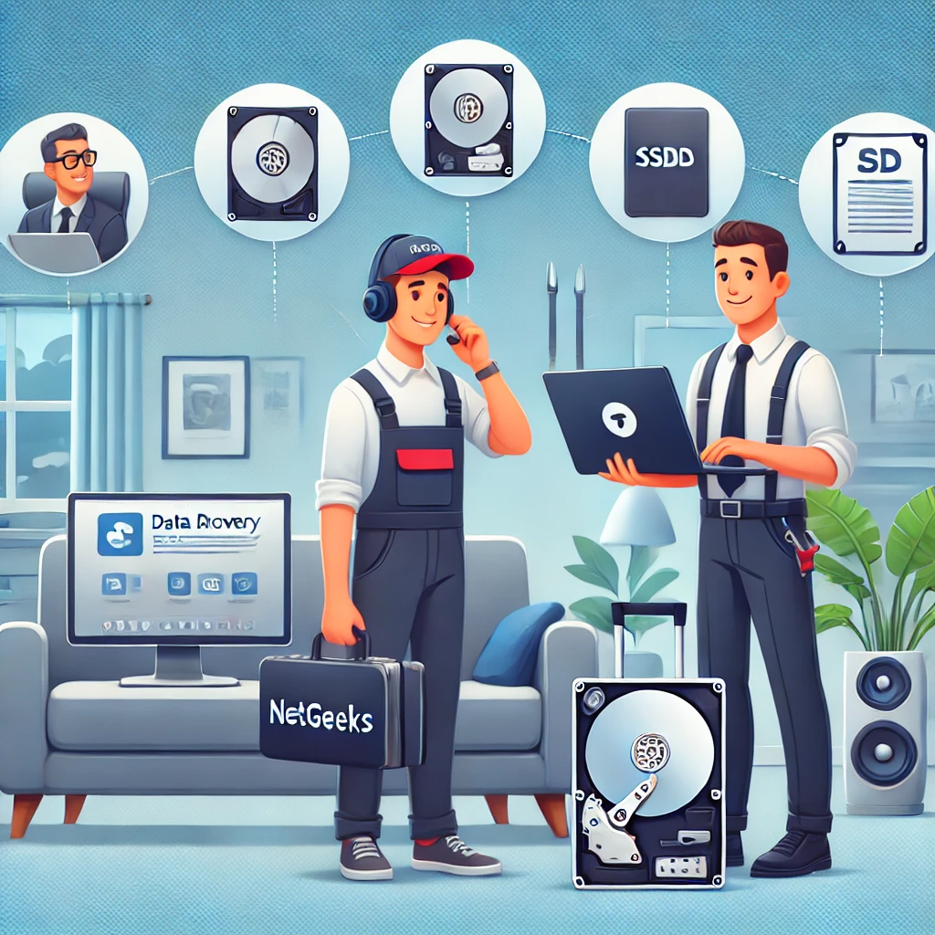 NetGeeks data recovery service