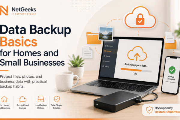 Data Backup Basics for Homes and Small Businesses